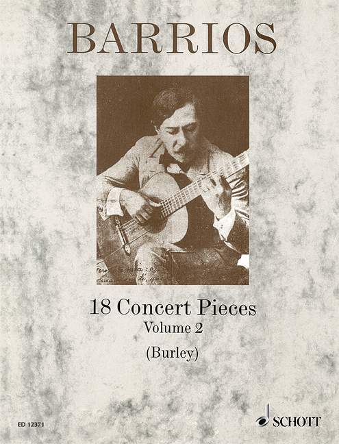 18 Concert Pieces Vol. 2, for guitar
