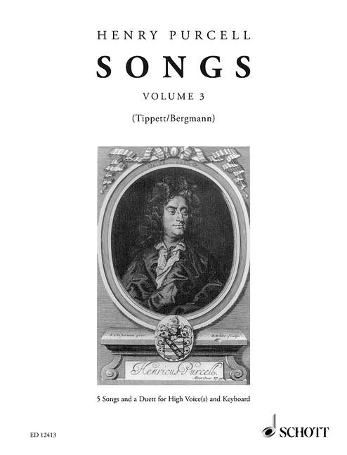 Songs Vol. 3, 5 Songs and a Duet, for high voice(n) and piano