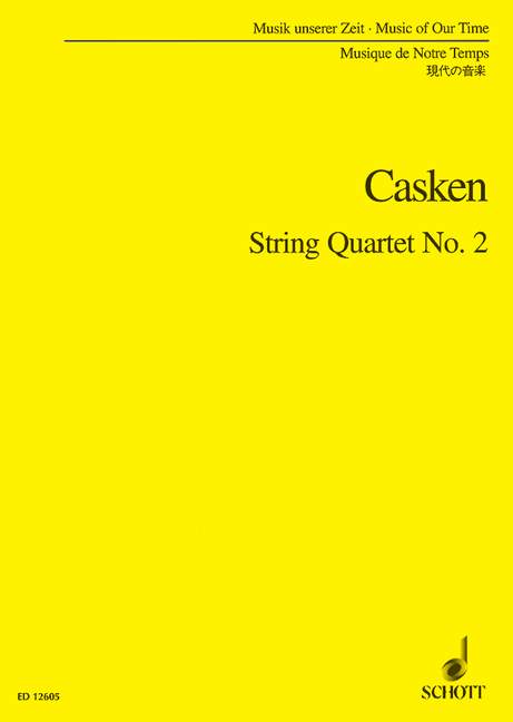 String Quartet No. 2, Study score
