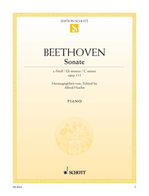Sonata C minor op. 111, Nach dem Urtext, for piano