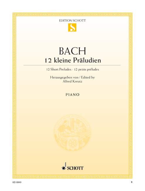 Twelve Short Preludes, for piano