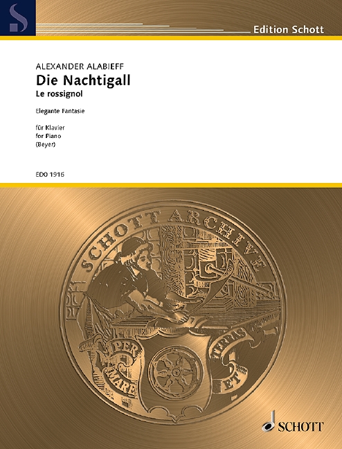 Nachtigall Fantasie op. 100, Le Rossignol, for Piano