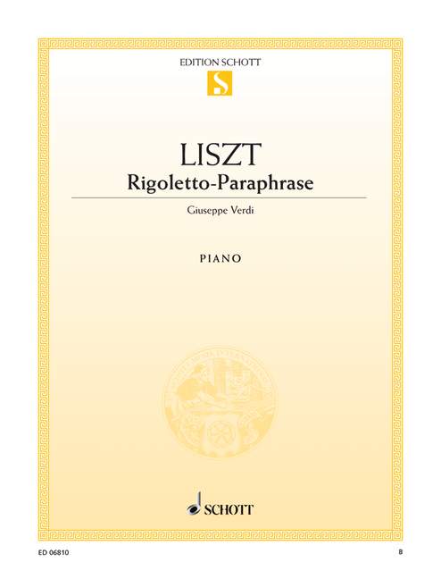 Rigoletto-Paraphrase, on the quartet from the opera by Giuseppe Verdi, for piano