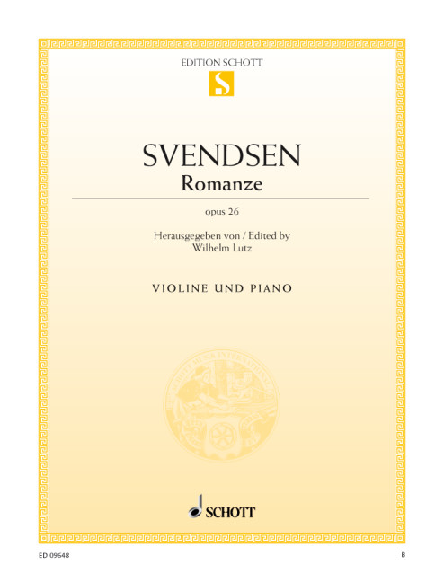Romance op. 26, for violin and piano