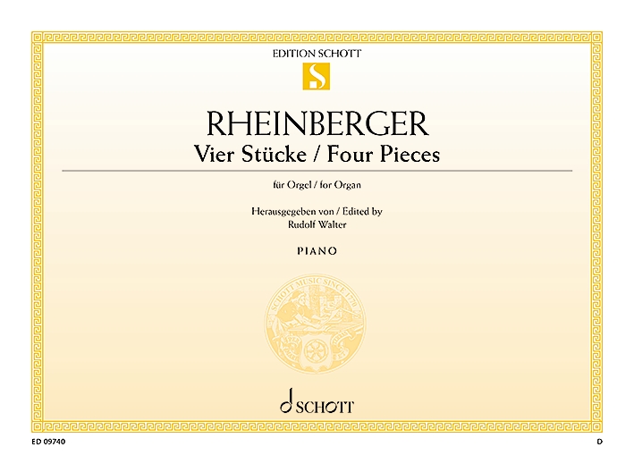 Four Pieces, for Organ