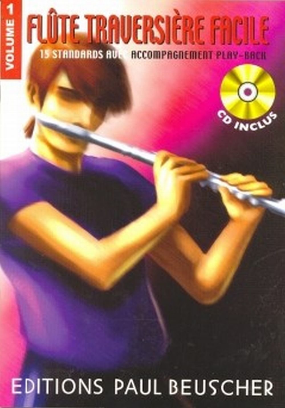 Flute Traversière Facile Vol. 1, Tune book