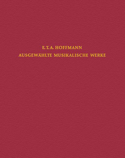 Undine Vol. I, Zauberoper in three acts, Score