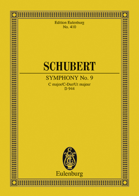 Symphony No. 9 C major D 944, The Great, for orchestra, Study score