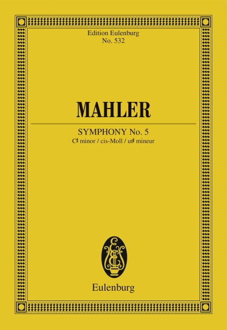 Symphony No. 5 C# minor, for orchestra, Study score