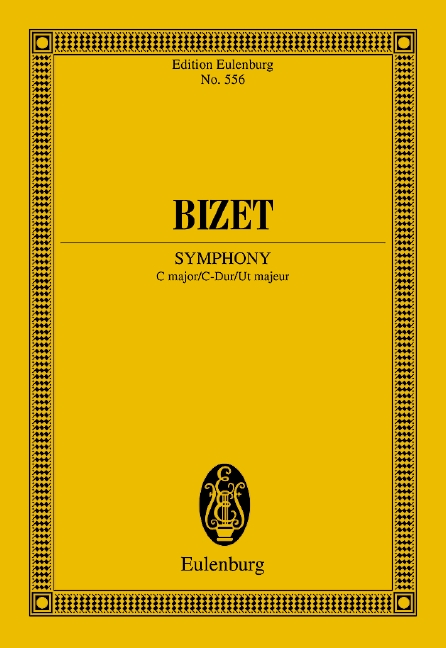 Symphony C major, for orchestra, Study score