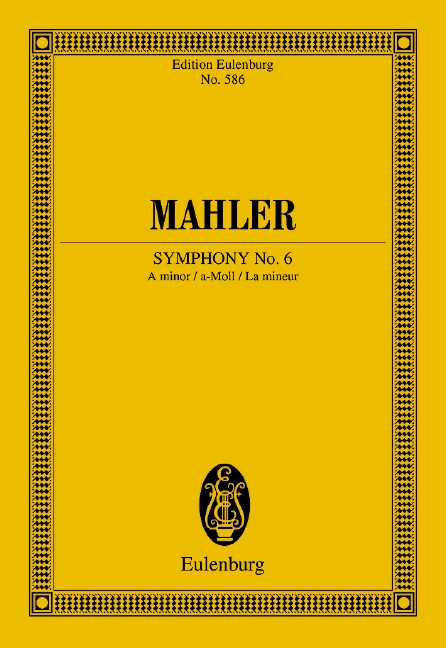 Symphony No. 6 A minor, for orchestra, Study score