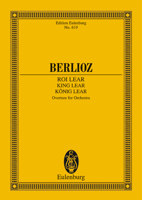King Lear op. 4, Overture, for orchestra, Study score