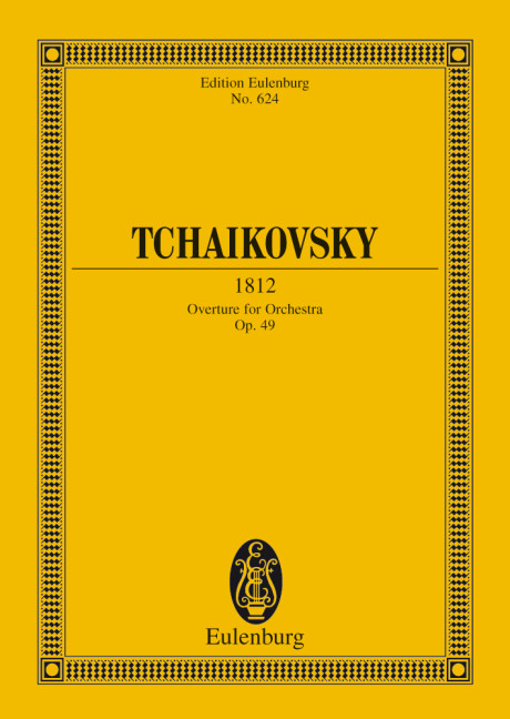 1812 op. 49 CW 46, Overture, for orchestra, Study score