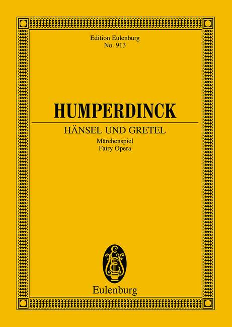 Hänsel und Gretel, Fairy Opera, Study score