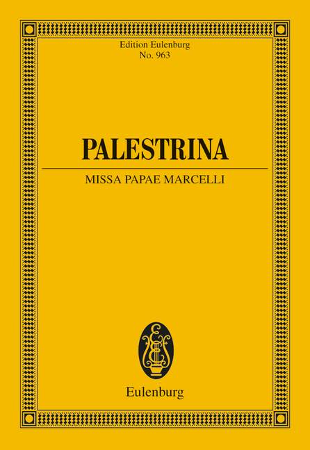 Missa Papae Marcelli, for mixed choir (SSAATTBB), Study score