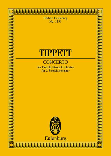 Concerto for Double String Orchestra, for 2 string orchestra, Study score