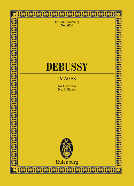 Images, No. 1 Gigues, for orchestra, Study score