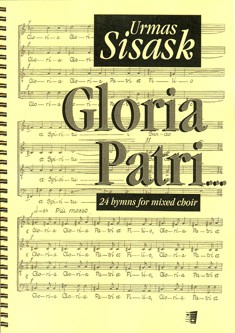 Gloria patri op 17 complete op. 17, 24 Hymns, for mixed choir, Choral score