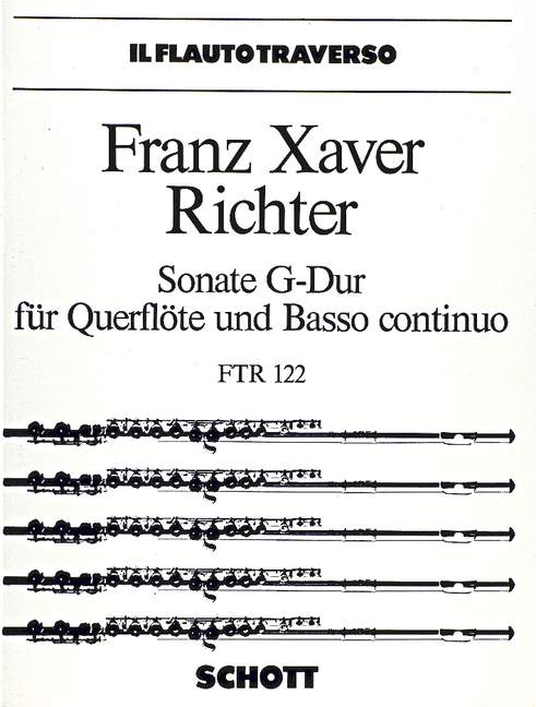 Sonata G major, for flute and basso continuo