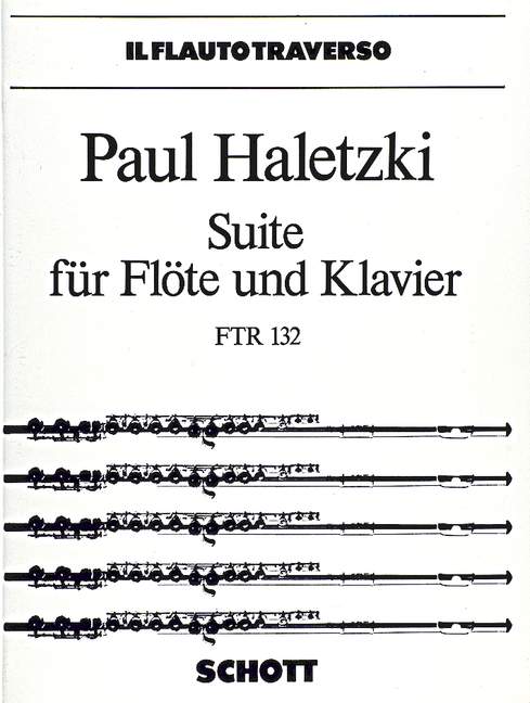 Suite, for flute and piano