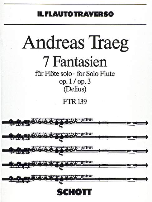 Seven Fantasies op. 1 + 3, for flute