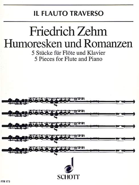 Humoresken und Romanzen, Five Pieces, for flute and piano