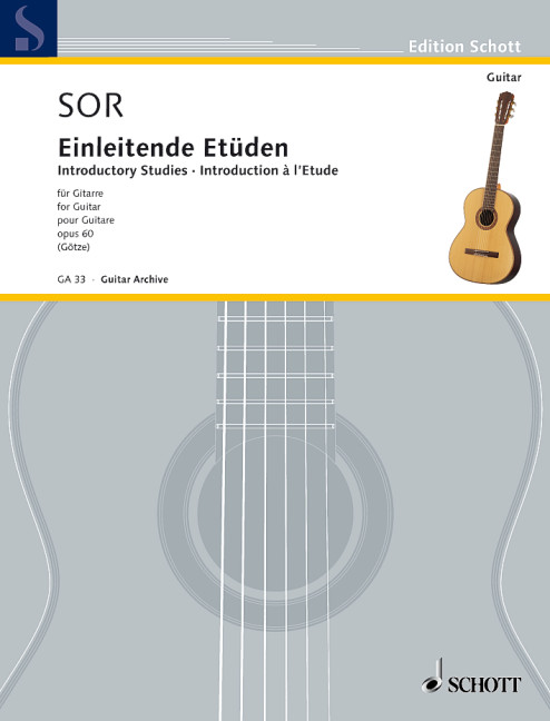 Preliminary Studies op. 60, for guitar