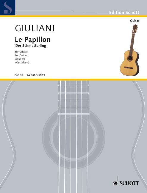 The Butterfly op. 50, 32 Easy guitar pieces for beginners
