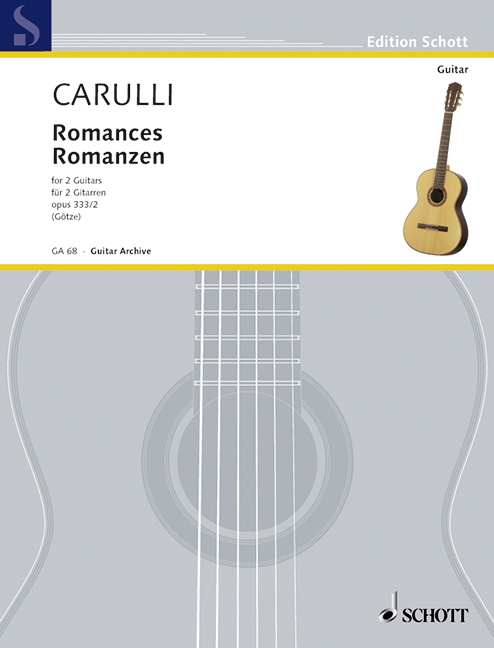 Romances op. 333/2, for 2 guitars