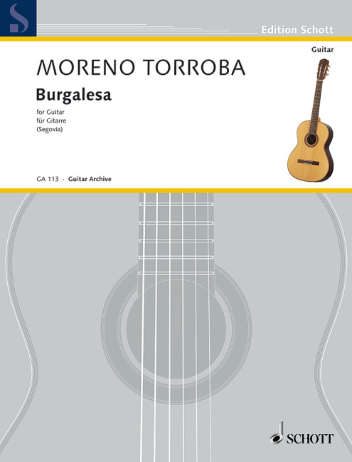 Burgalesa, for guitar