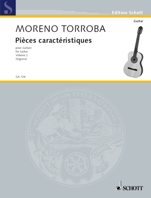 Pièces caractéristiques, for guitar