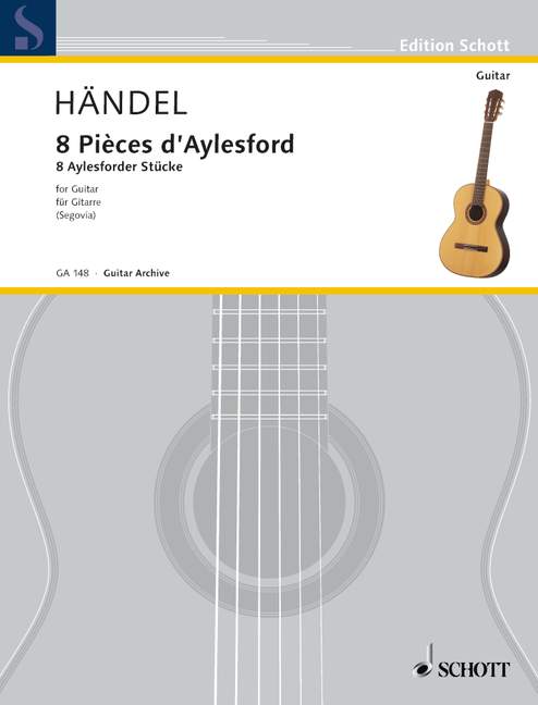 8 Aylesford Pieces, for guitar