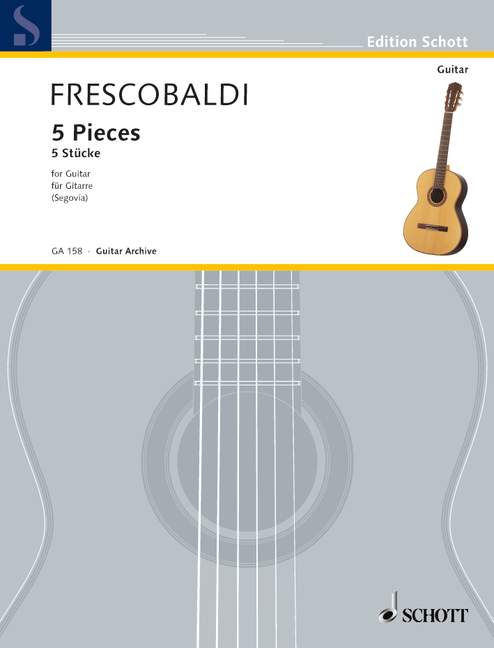 5 Pieces, for guitar
