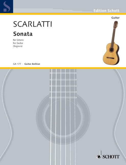 Sonata e minor, for guitar
