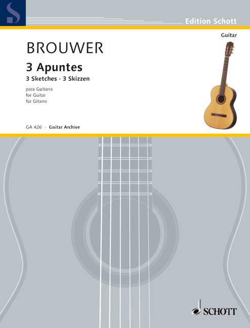 3 Sketches, for guitar