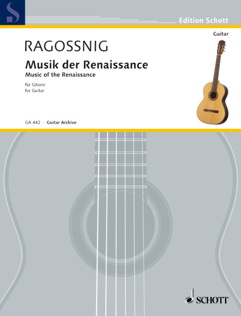 Musik der Renaissance, nach Lautentabulaturen, for guitar