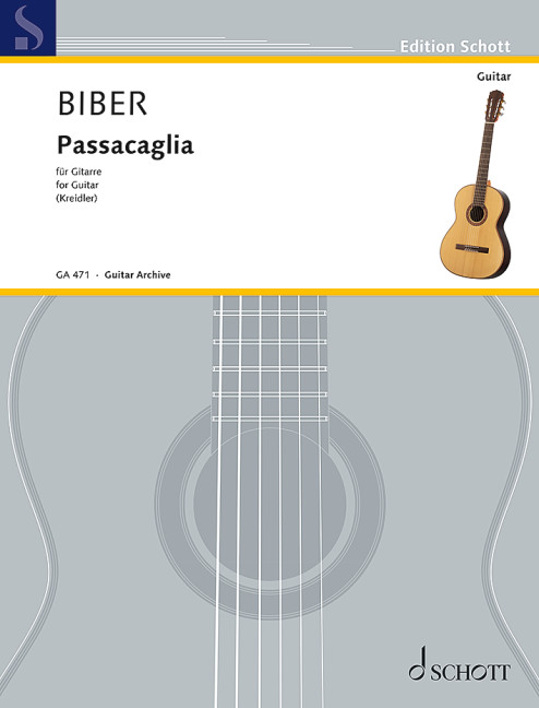 Passacaglia, for guitar