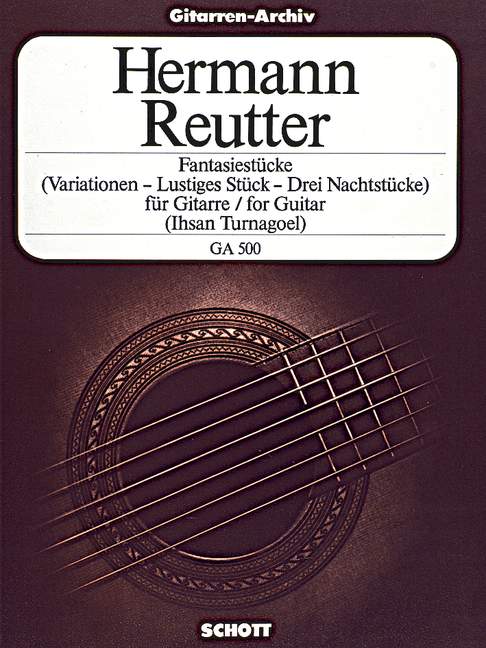 Fantasiestücke aus op. 28, for guitar