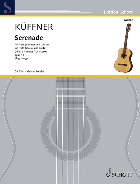 Serenade C Major op. 44, for flute (violin) and guitar
