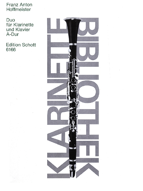 Duo A Major, for clarinet in A and piano