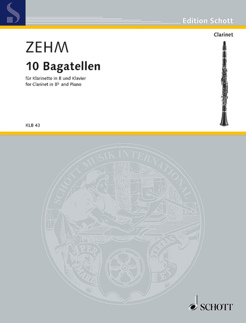 Ten Bagatelles, for clarinet and piano
