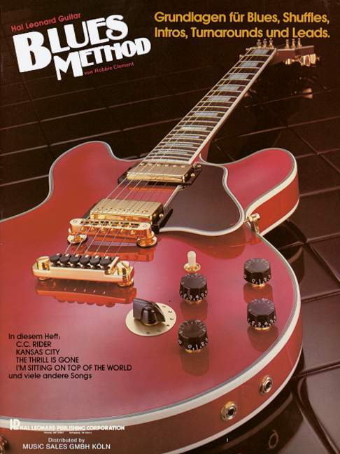 Blues Method, Grundlagen für Blues, Shuffles, Intros, Turnarounds und Leads, for Guitar, Textbook