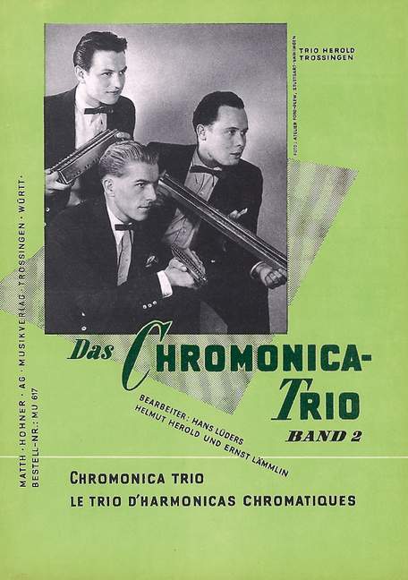 Chromonica Trio Vol. 2, for chromatic harmonica-Trio