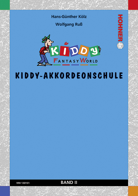 Kiddy-Akkordeonschule Vol. 2, Kiddy Fantasy World, for accordion (M II)