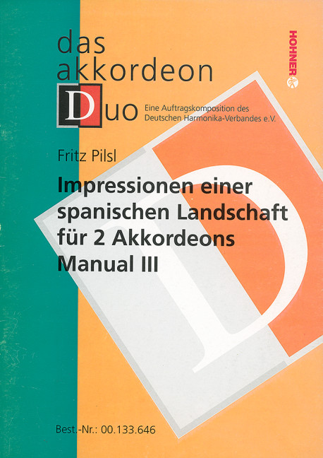 Impressionen einer spanischen Landschaft, for 2 accordions (M III)