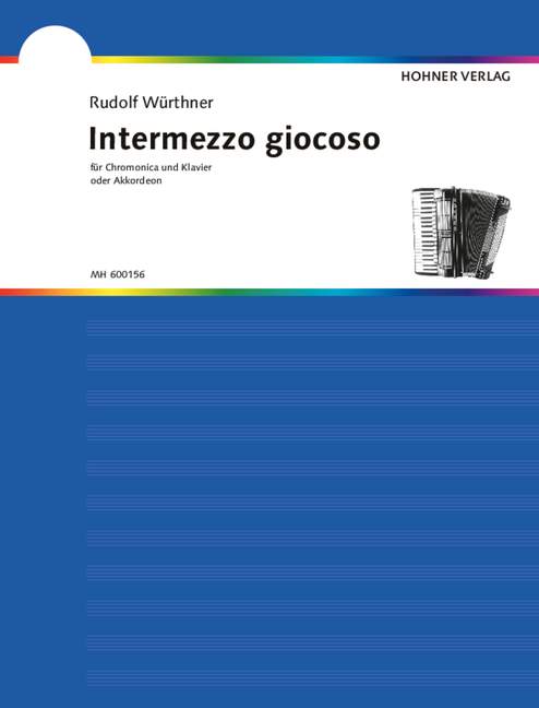 Intermezzo giocoso, for chromatic harmonica and piano or accordion (M II)