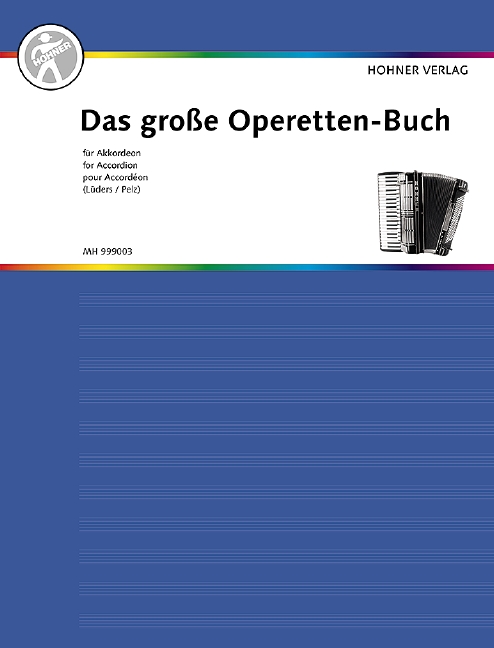 Das grosse Operetten-Buch für Akkordeon, for accordion