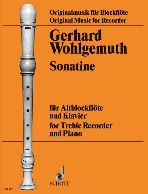 Sonatina, for treble recorder and piano