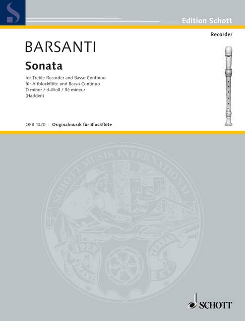 Sonata in D minor, for Violoncello ad libitum