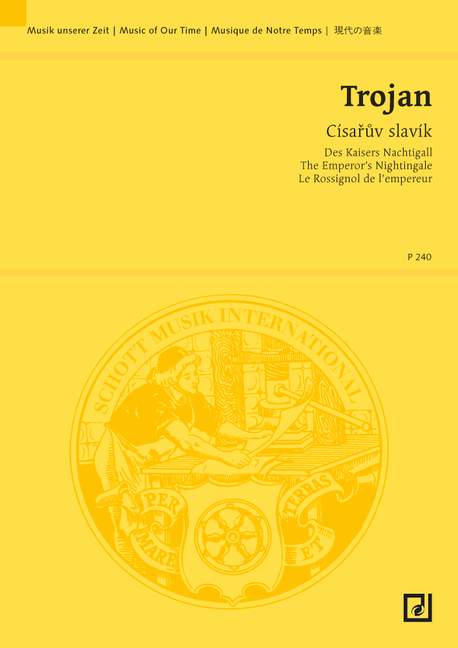 The emperor's Nightingale, Suite for Orchestra, Study score